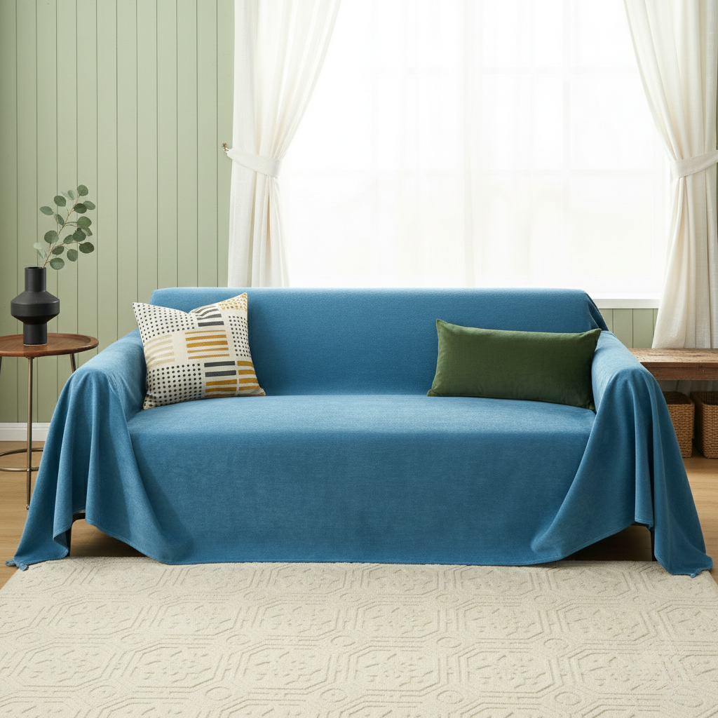Waterproof Sofa Cover - Anti-slip Particle Design for Couch and Living Room