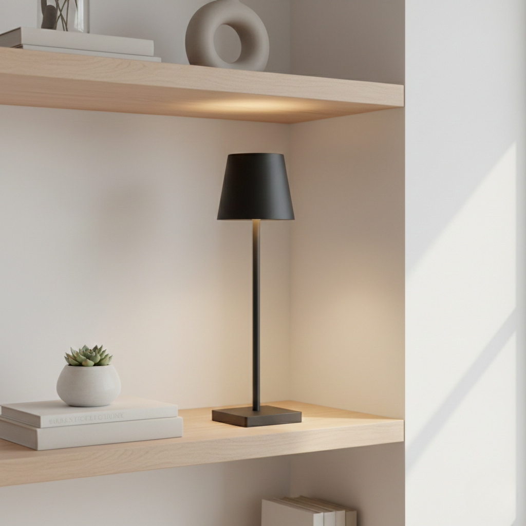 Nordia Modern Table Lamp – Cordless LED Light Lamp