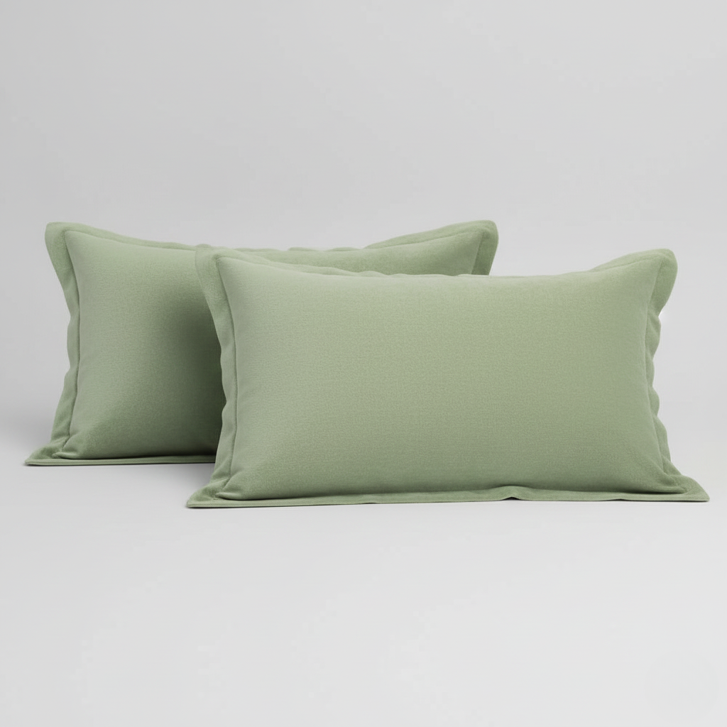 Pillow Covers Set - Fleece Comfort 2 Piece
