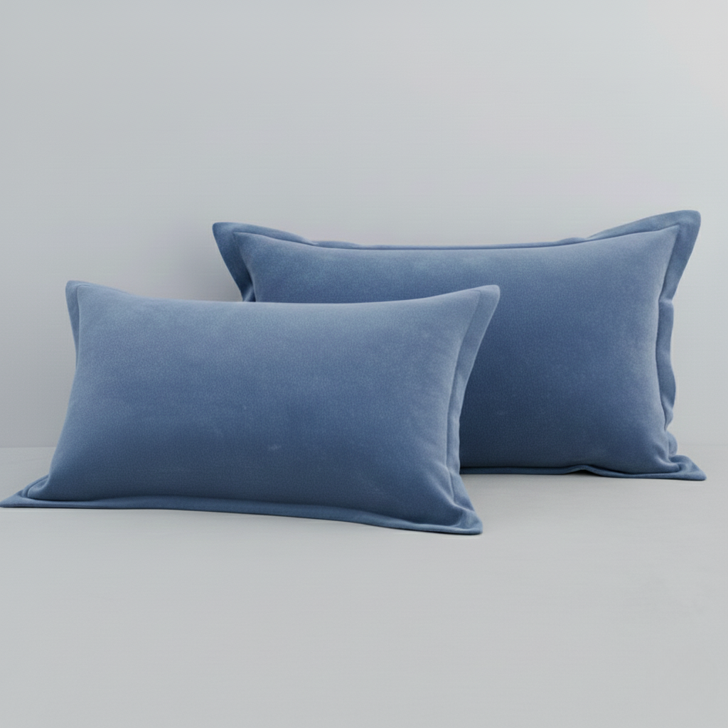 Pillow Covers Set - Fleece Comfort 2 Piece