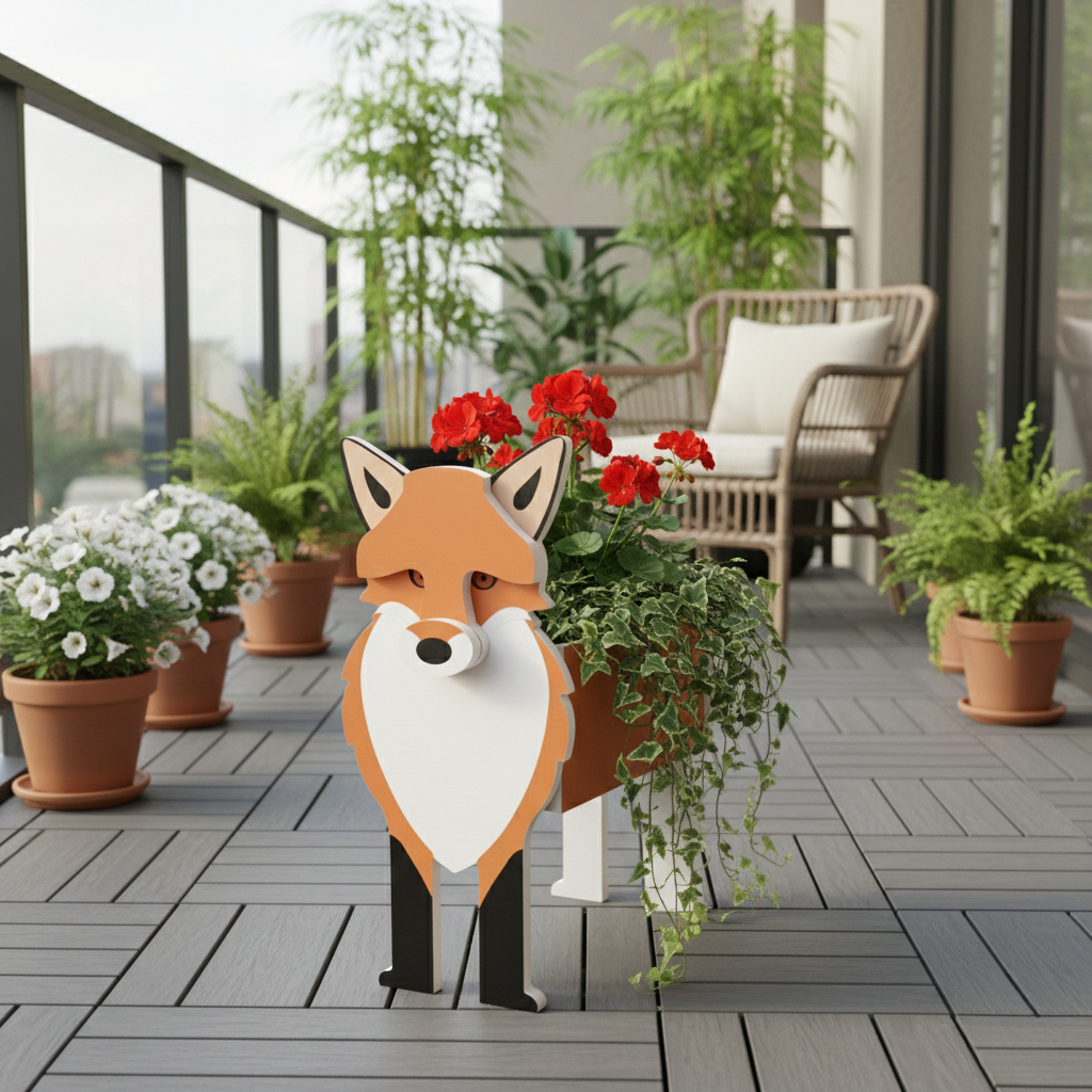 Animal Planter Pot – Decorative Flower Pot 32.5×17×20cm