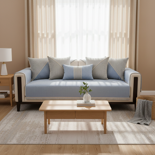 Pure Comfort Sofa Cover - Sleek Anti-Slip Fit