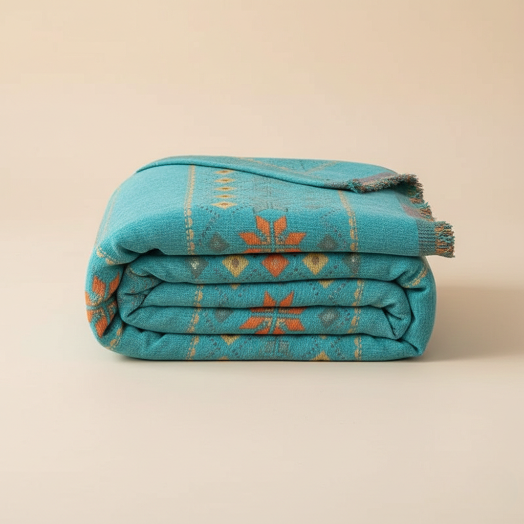 Stylish Boho Sofa Cover - Durable Microfiber Blend With Chenille Fabric