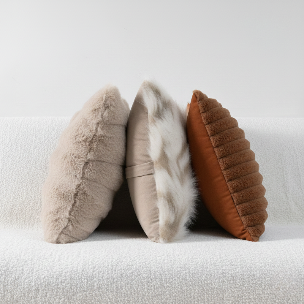Pillow Cover Set | Faux Fur