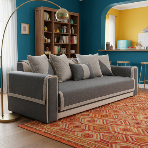 Pure Comfort Sofa Cover - Sleek Anti-Slip Fit