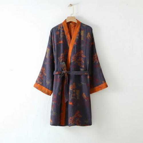 Oriental-Inspired Kimono Robe - Timeless Look