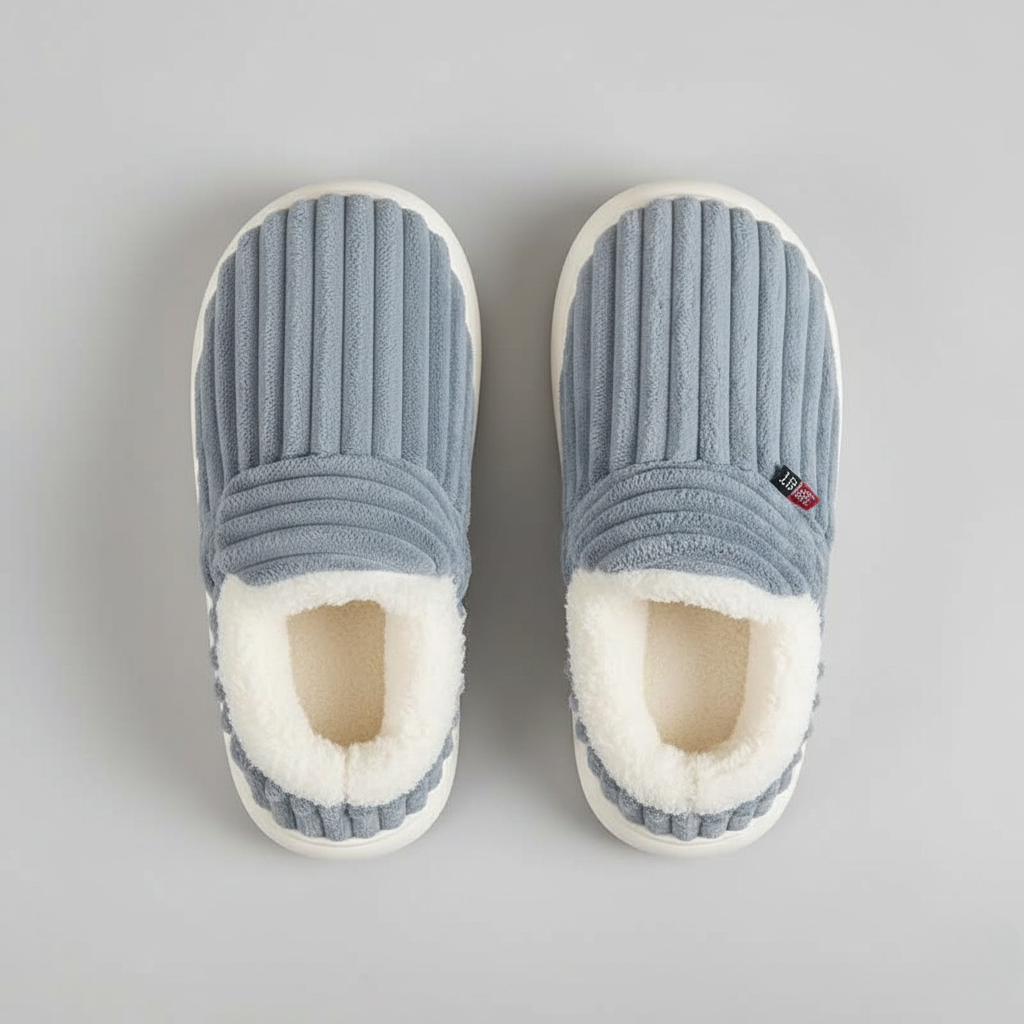 Thermal House Slippers - Warmth and Comfort in Winter for Living Room
