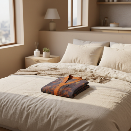 Oriental-Inspired Kimono Robe - Timeless Look