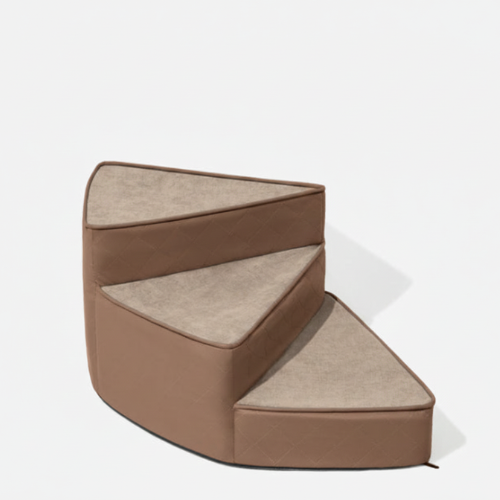 Modern Spiral Pet Stairs - Space-Saving Design