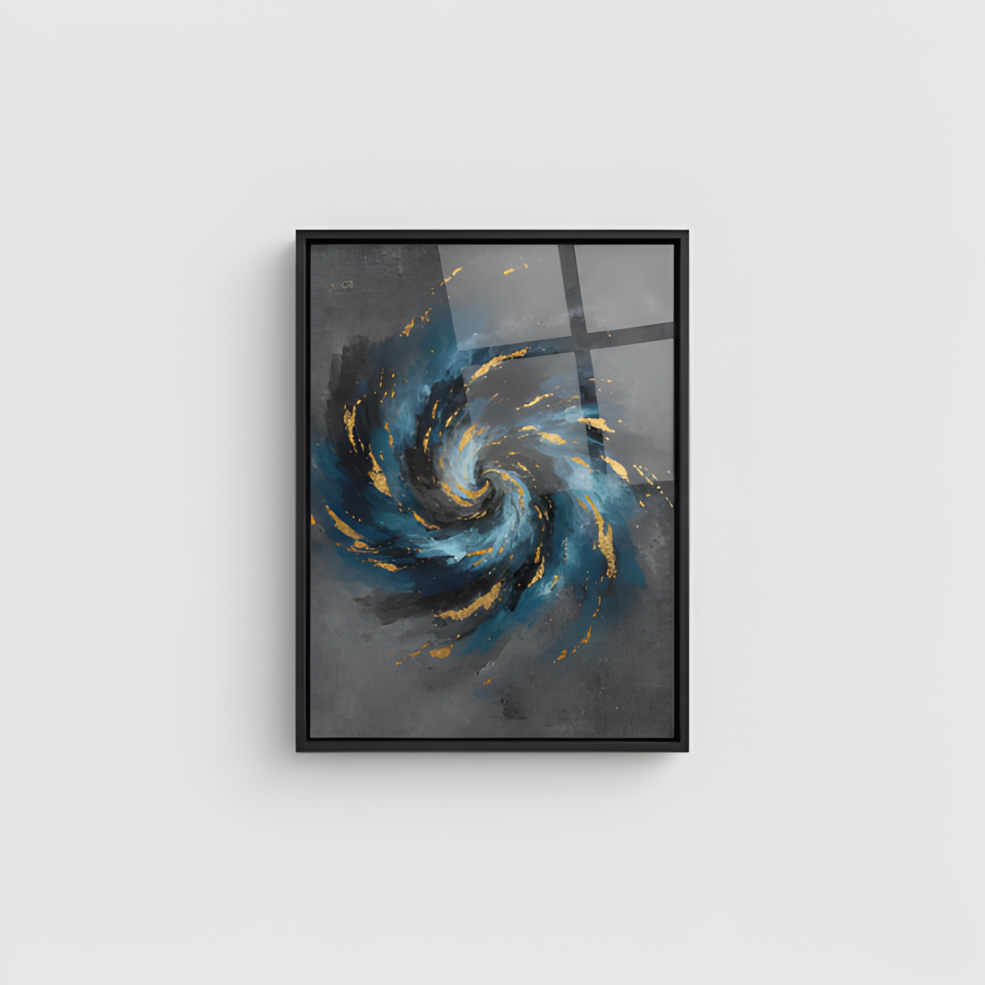 Nebula Star Cluster Print | Black Frame