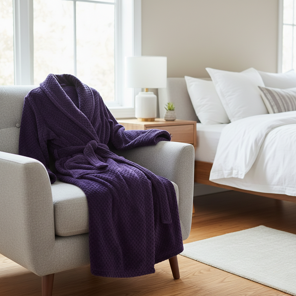 Dreamy Fleece Bathrobe - Soft and Breathable Unisex