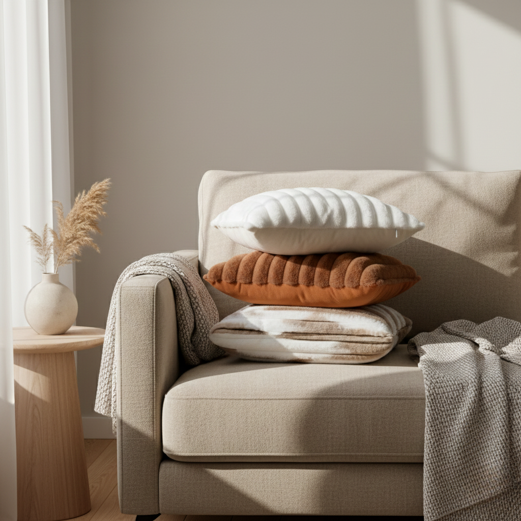 Pillow Cover Set | Faux Fur