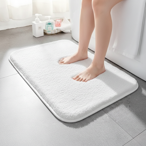 Thick Bathroom Mat - Soft & Non-Slip Comfort