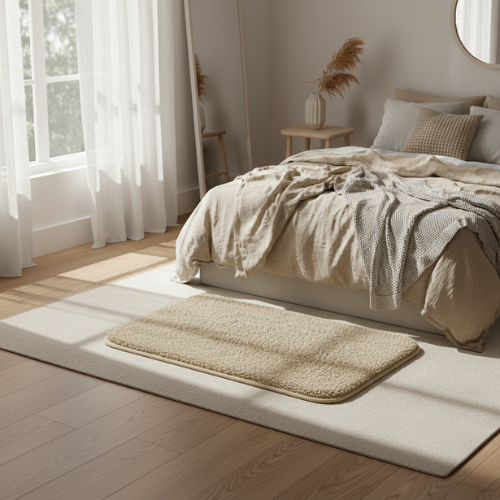 Thick Bathroom Mat - Soft & Non-Slip Comfort