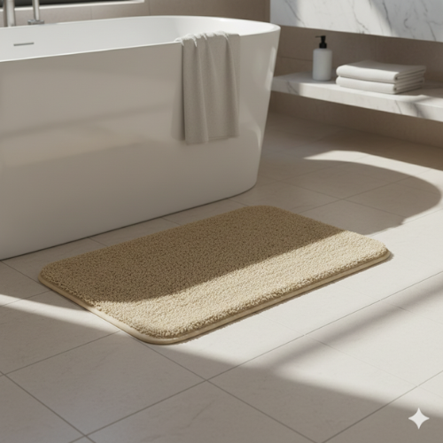 Thick Bathroom Mat - Soft & Non-Slip Comfort