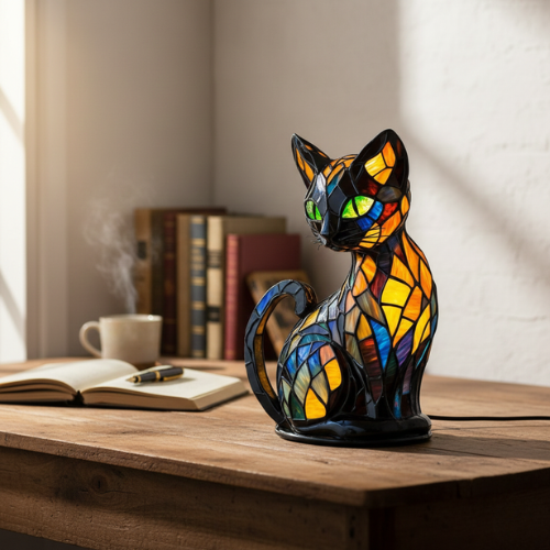 Prism Paws Lamp – Artistic Ambient Glow Lamp