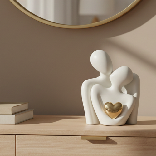 Love Sculpture Decor | Minimalist Home Accent