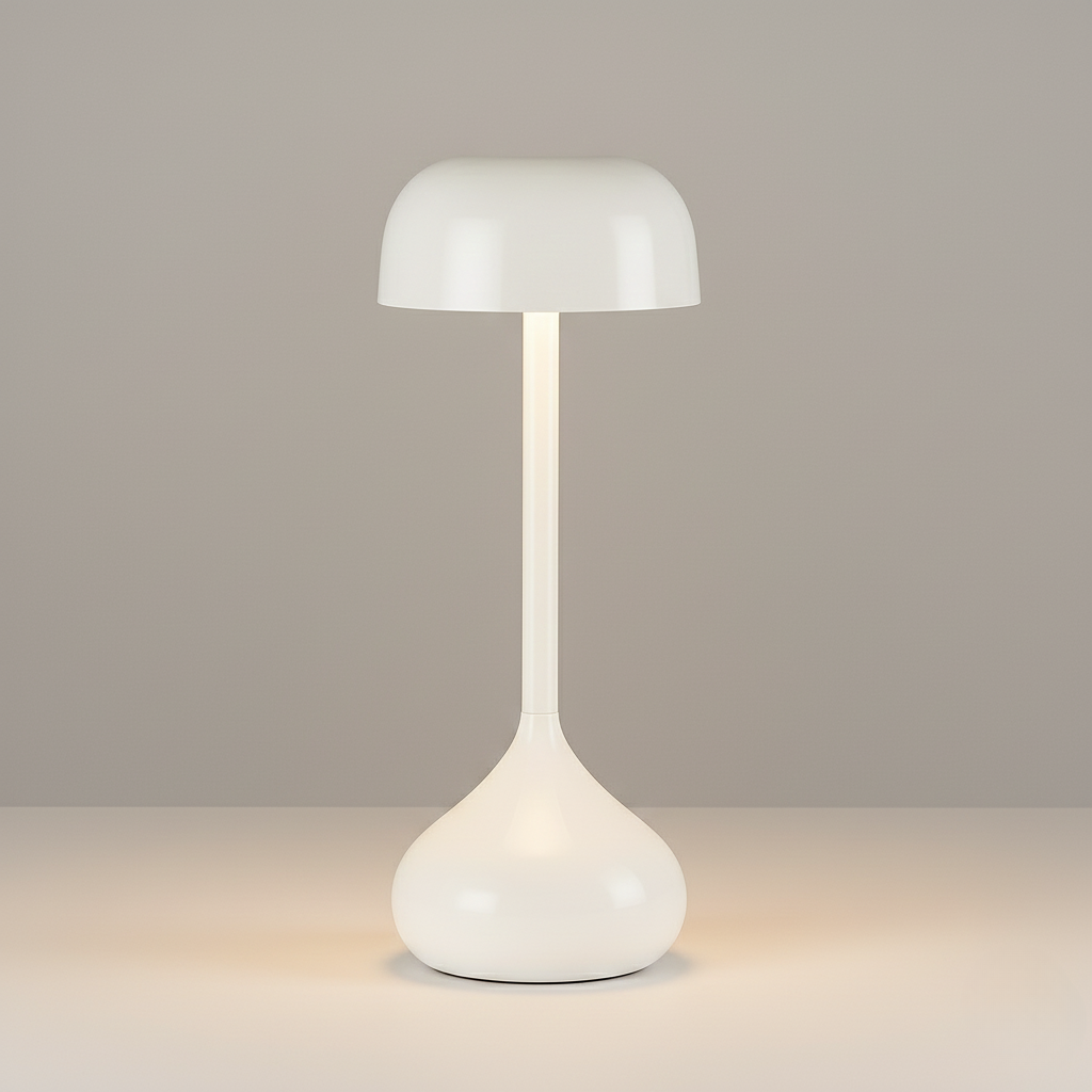 Aluminium Desk Lamp with Adjustable Warm Light – Luna Glow