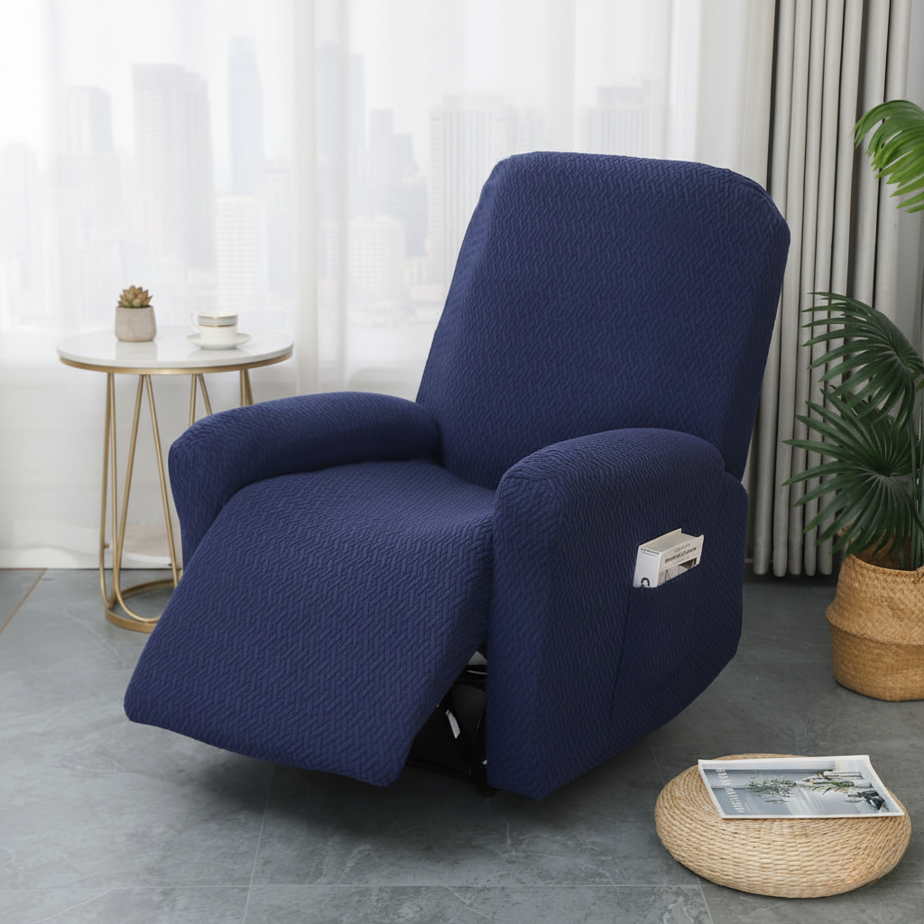 Chair Cover - Juno Fitted Recliner Soft Pocket