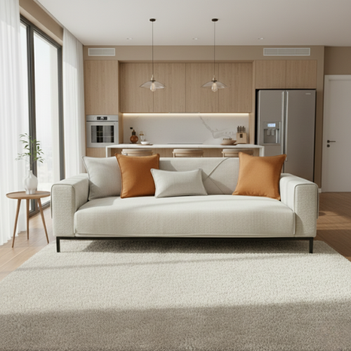 Herringbone Chenille Couch Cover - Stylish Shield for Your Couch