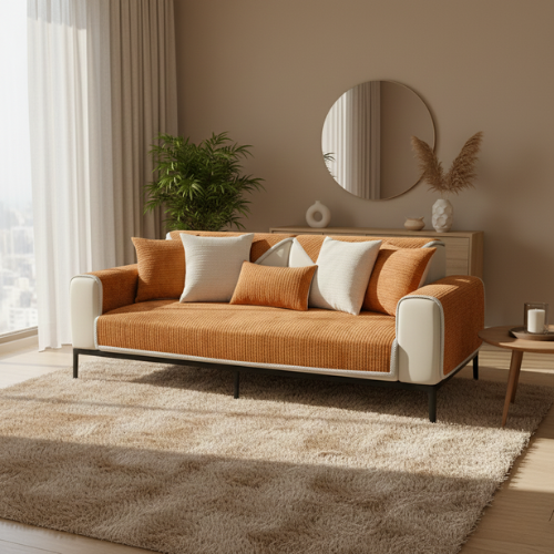Anti-scratch Sofa Cover | Waterproof Antimicrobial
