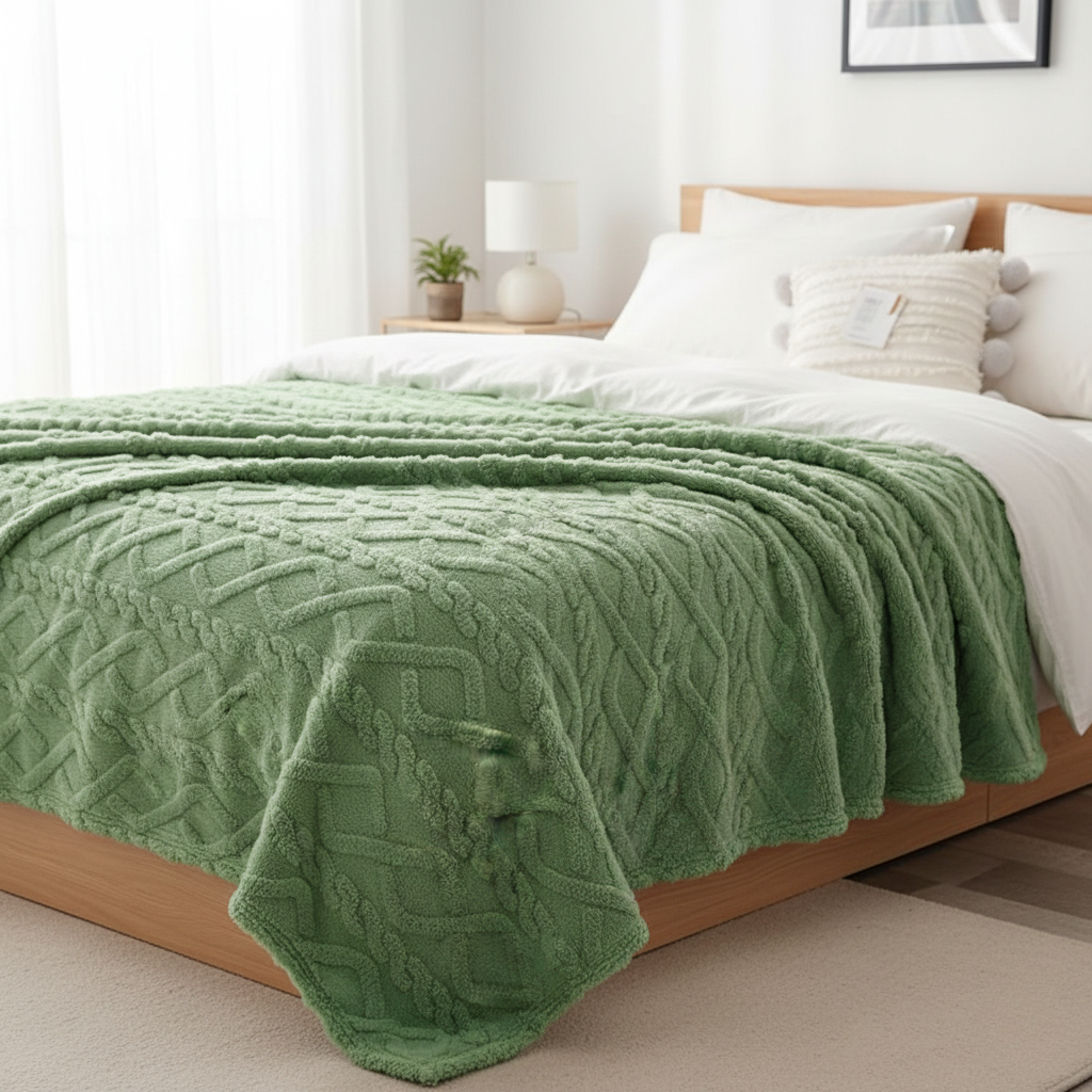 Cloud Throw Blanket - Ultra-plush Fibres for Bedroom