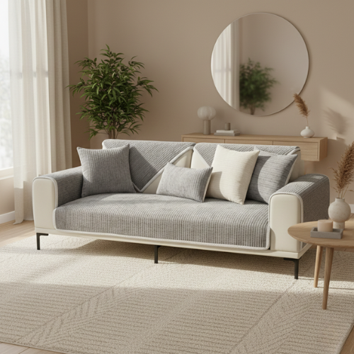 Anti-scratch Sofa Cover | Waterproof Antimicrobial