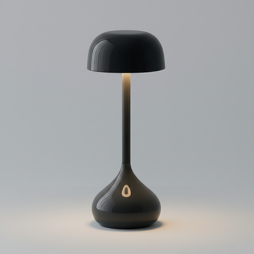 Aluminium Desk Lamp with Adjustable Warm Light – Luna Glow