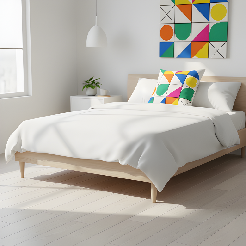 Abstract Geometric Shapes Pillow Cover | Color Pop