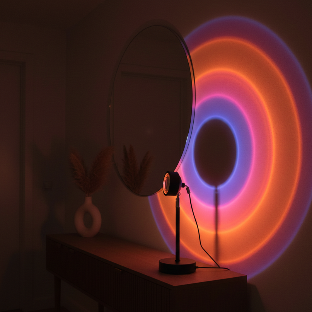 Golden Hour Sunset Lamp | LED Bulbs