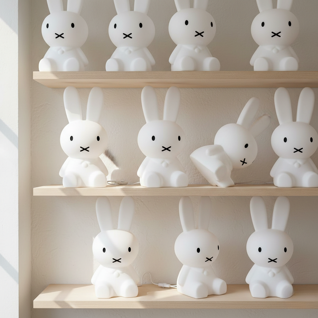 Frendorf Rabbit Decorative Figurine - Iconic Design for Living Rooms