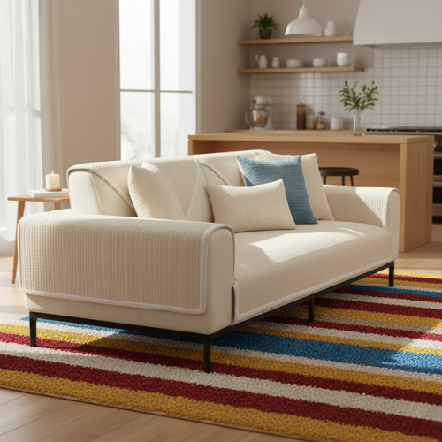 Anti-scratch Sofa Cover | Waterproof Antimicrobial