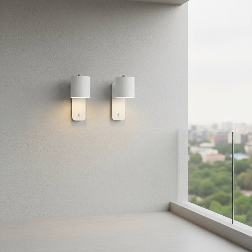 Led Wall Light With Switch - Modern Metal Design for Wall