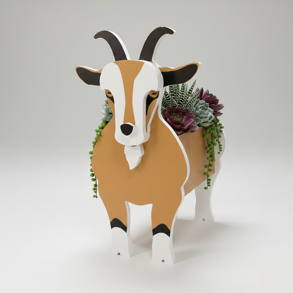 Animal Planter Pot – Decorative Flower Pot 32.5×17×20cm