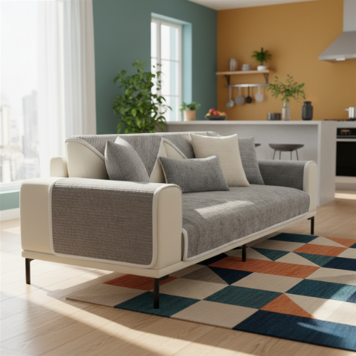 Anti-scratch Sofa Cover | Waterproof Antimicrobial