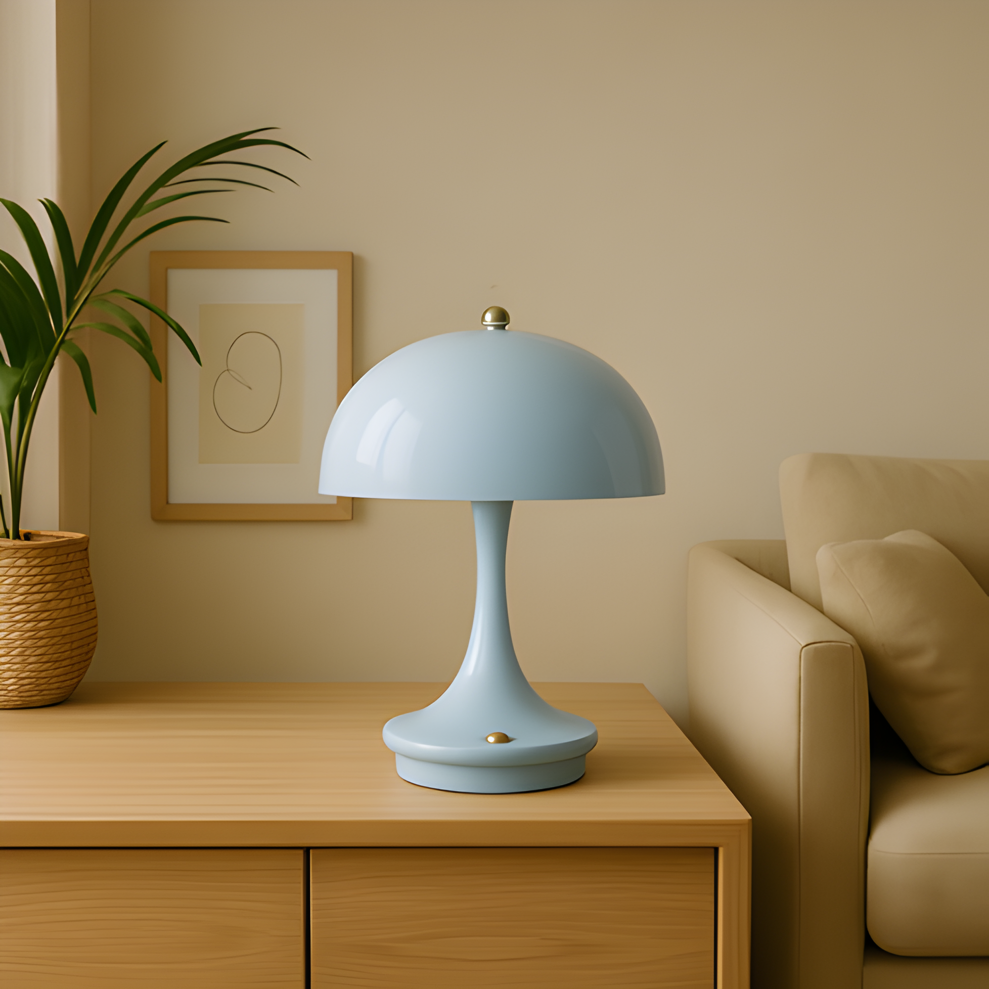 Mushroom LED Table Lamp
