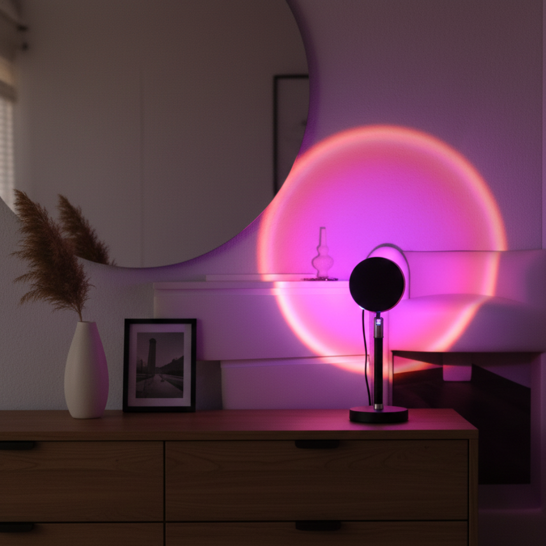 Golden Hour Sunset Lamp | LED Bulbs