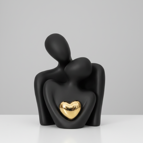Love Sculpture Decor | Minimalist Home Accent