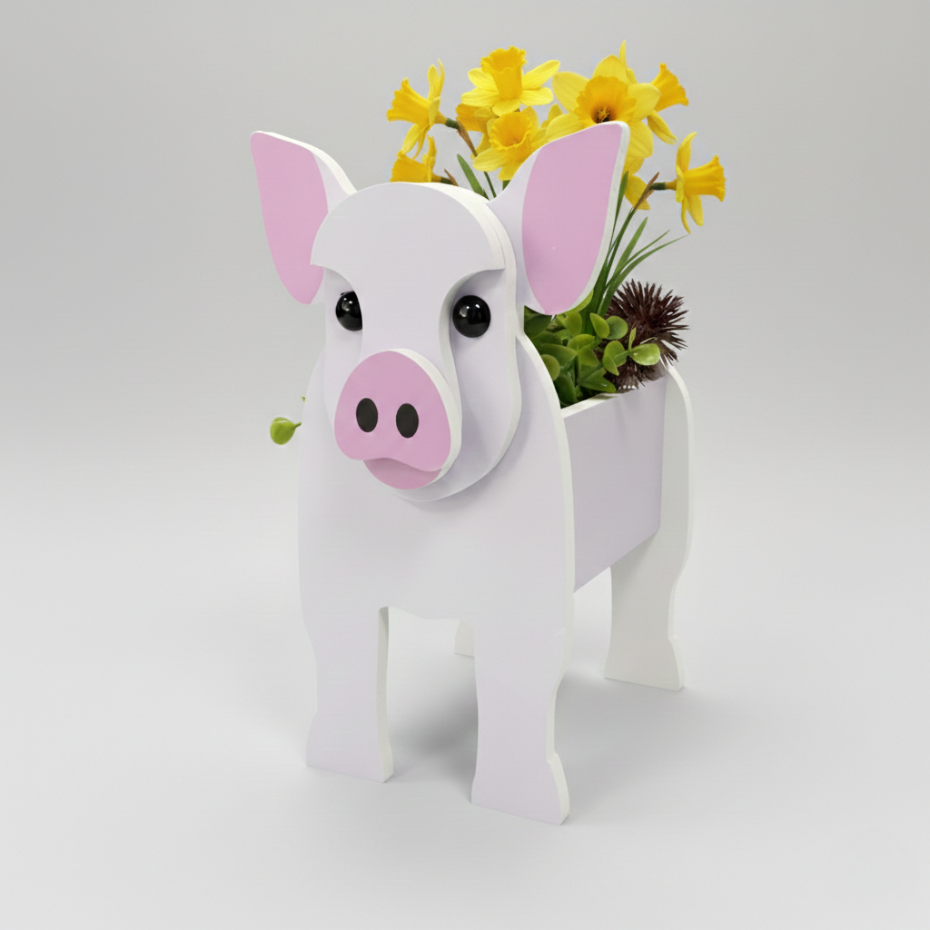Animal Planter Pot – Decorative Flower Pot 32.5×17×20cm