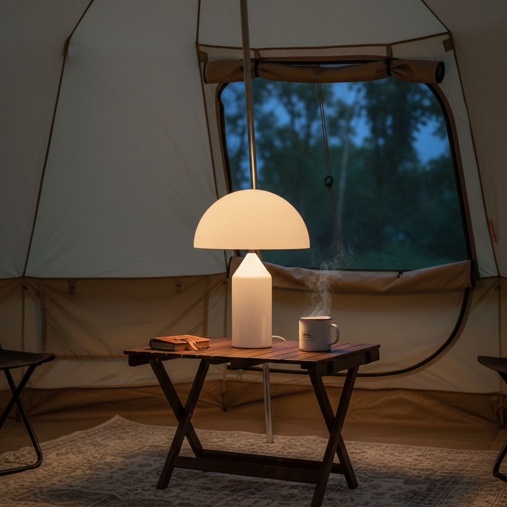 Atollo Table Lamp | Iconic Geometric Design