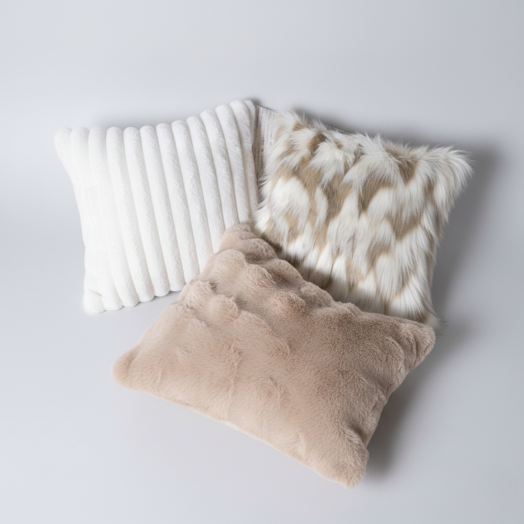 Pillow Cover Set | Faux Fur