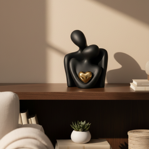 Love Sculpture Decor | Minimalist Home Accent