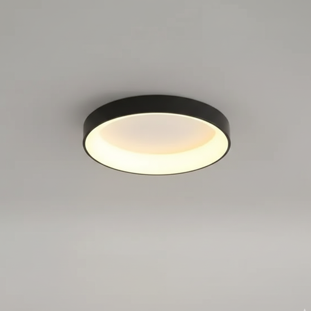 Dimmable Round LED Ceiling Light – Modern Scandinavian Design