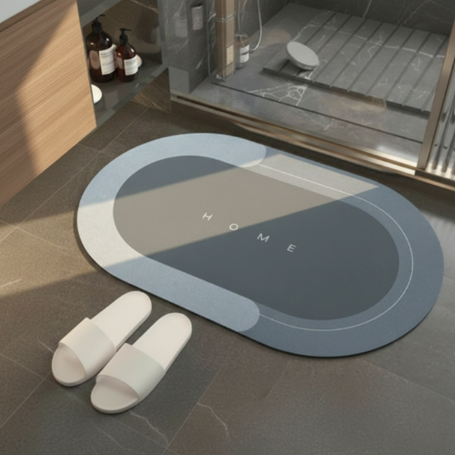 Fast-Dry Bathroom Mat – Instant Absorbent Bath Rug