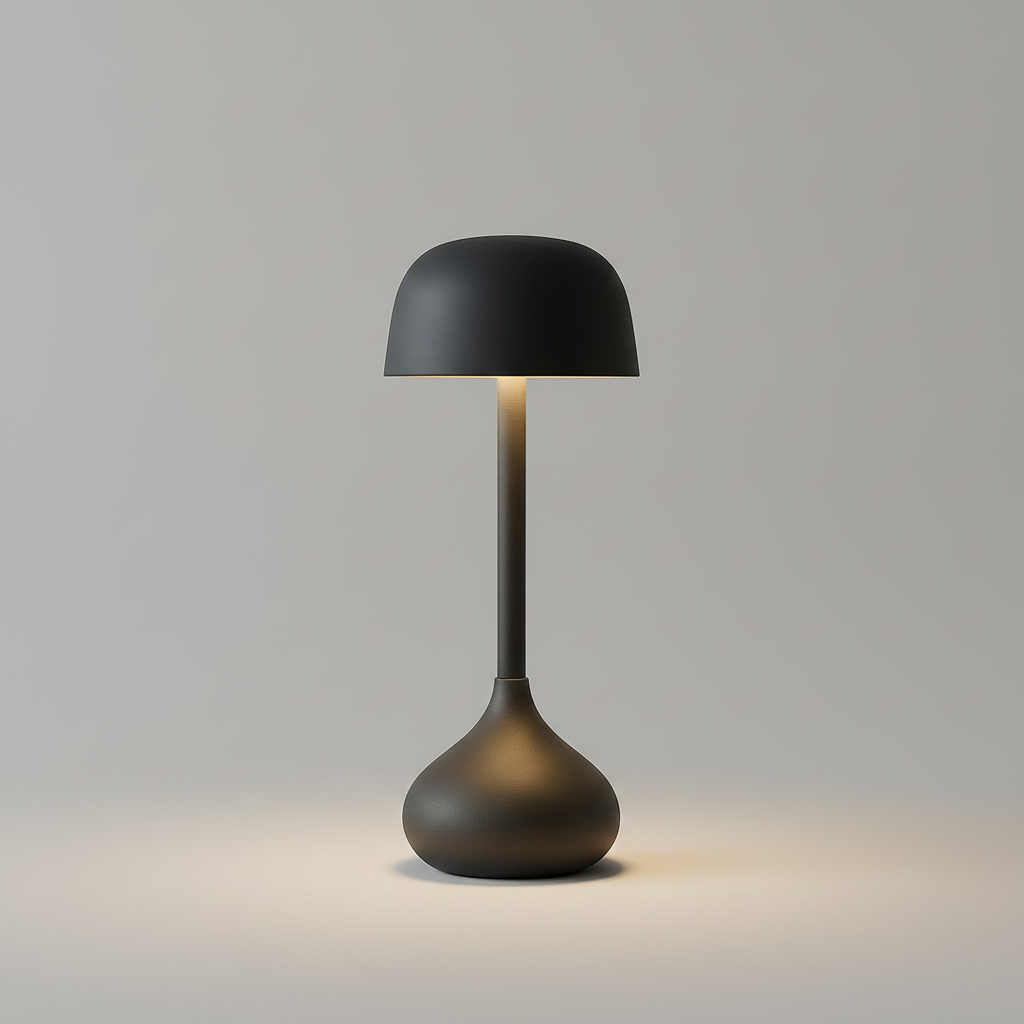 Aluminium Desk Lamp with Adjustable Warm Light – Luna Glow