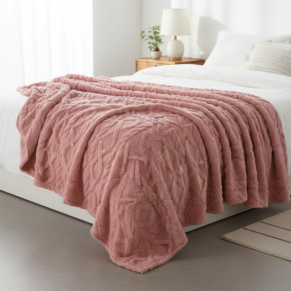 Cloud Throw Blanket - Ultra-plush Fibres for Bedroom