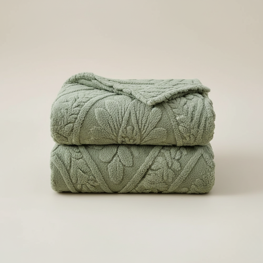 Blanket - Paris Weave Jacquard Fleece
