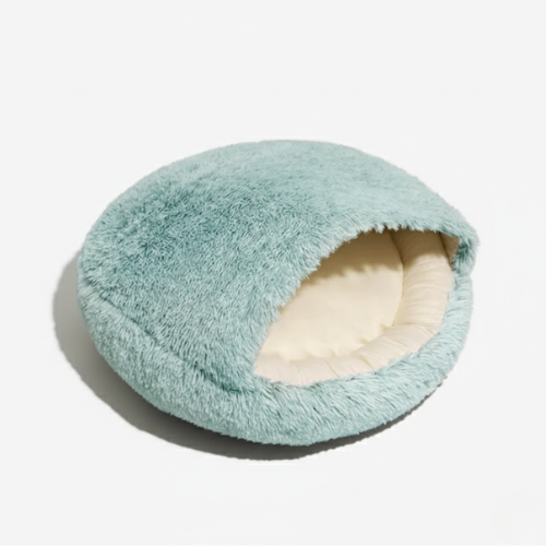Semi-Enclosed Pet Bed - Cozy Space