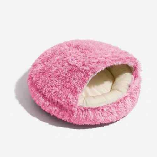 Semi-Enclosed Pet Bed - Cozy Space
