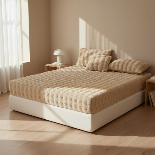 Cloudlike Mattress Cover - Cozy Sleep Design